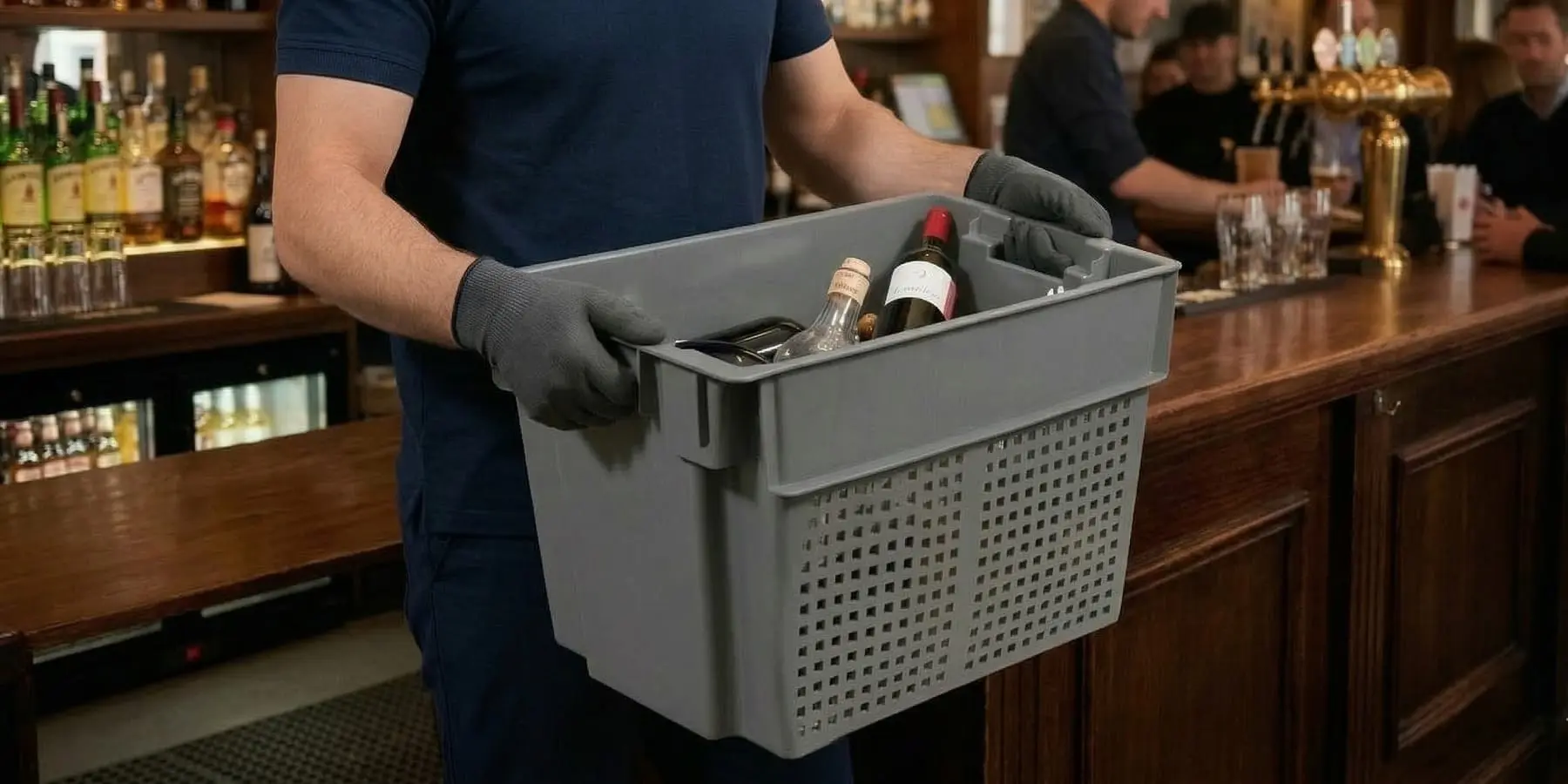 Reprise du verre perdu dans un bar